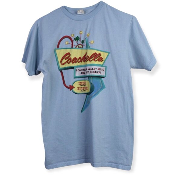 Coachella Tee M Adult Unisex Valley Music and Arts Festival Graphic Tee Cotton - Picture 1 of 9